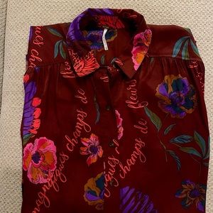 BEAUTIFUL FREE PEOPLE BLOUSE